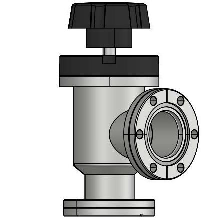 真空ISO-K法蘭手動角閥