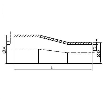 Eccentric Reducer Weld Ended